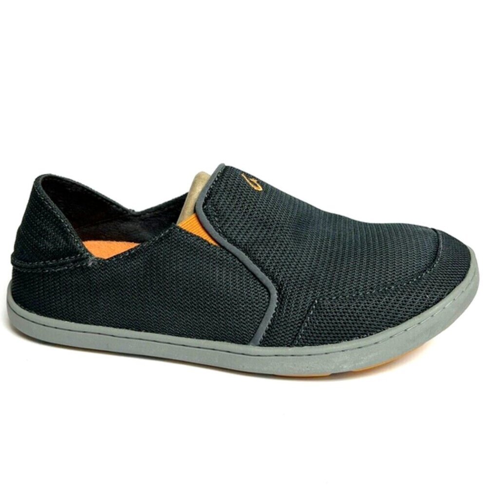 Olukai Mens Nohea Mesh Sneaker Dark Shadow Size 8.5 M